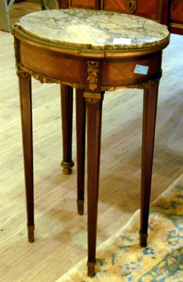 Lot 646 - Louis XVI Style Gilt-Bronze Mounted Mahogany...