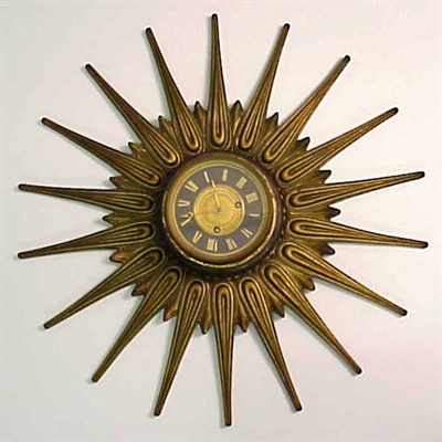 Lot 502 - Empire Style Gilt-Bronze Wall Clock In the...
