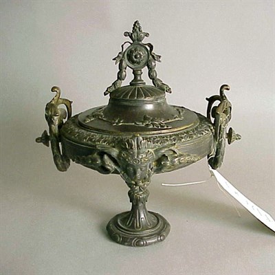 Lot 618 - Renaissance Revival Bronze Covered Vase Of...