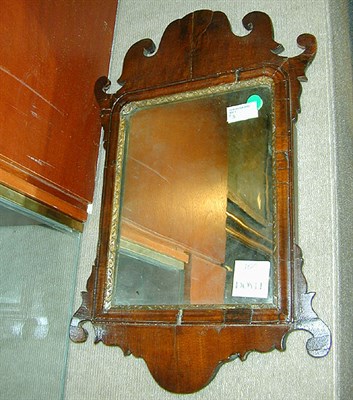 Lot 150 - Chippendale Walnut Looking Glass Late 18th...