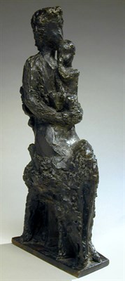 Lot 246 - Bronze Figural Group Maternity Chana Orloff...