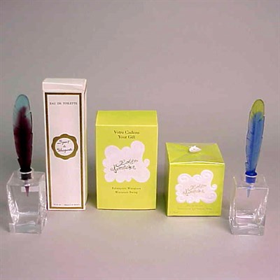 Lot 282 - Two Daum Nancy Perfumes Together with Three...