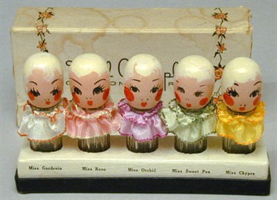 Lot 281A - Set of Five Karoff Floral Quintuplets Perfumes
