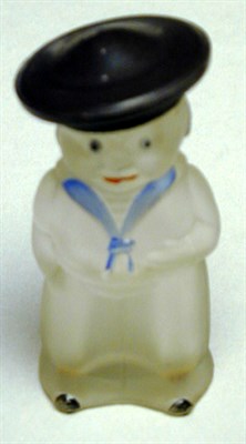 Lot 450 - Figural Perfume In the form of a sailor.