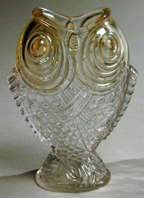 Lot 166 - Galle Glass Vase In the form of two fish,...