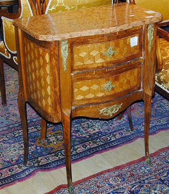 Lot 534 - Louis XV Style Mahogany Side Cabinet The...