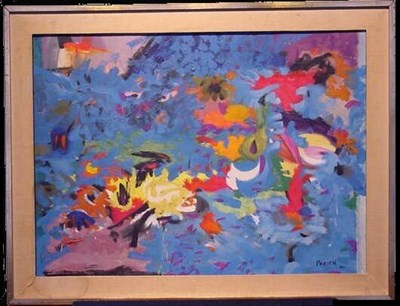 Lot 58 - Bernard Pfriem American, b. 1916 SEA ESCAPE...