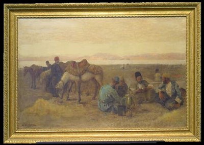 Lot 58 - Edwin Lord Weeks 1849-1903 EARLY MORNING BY...