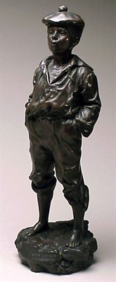 Lot 743 - Bronze Sculpture of a Boy Mousse Siffleur...