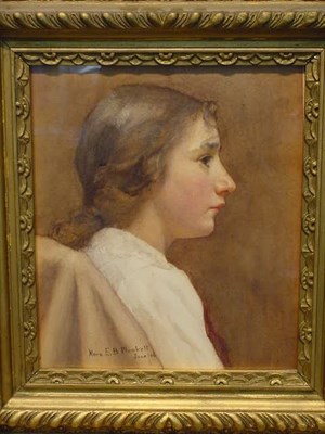 Lot 18 - Manner of George de Forest Brush PORTRAIT OF A...