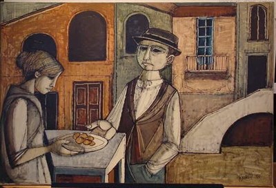 Lot 63 - Lucio Ranucci Italian, b. 1934 HUMBLE...