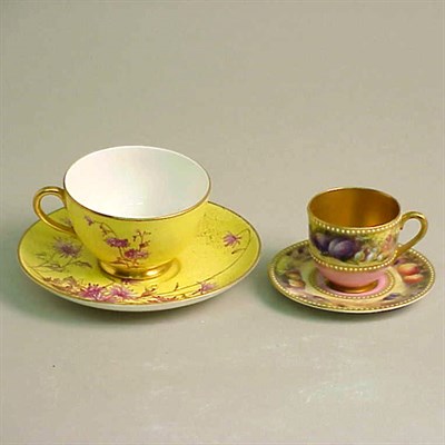 Lot 570 - Group of Five Coalport and Spode Porcelain...