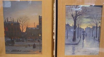 Lot 4 - American School 19th Century NIGHT AND THE...