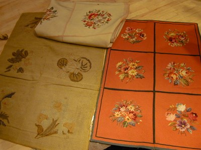 Lot 918 - Needlepoint Rug Continental, second quarter of...