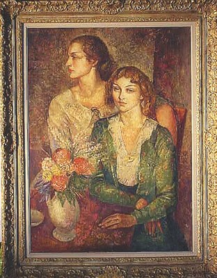Lot 49 - Michael Lenson American, 1903-1971 SISTERS...