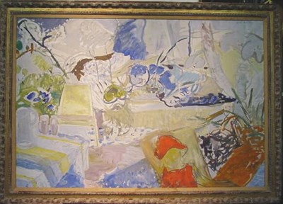 Lot 36 - Helene Girod de L'Ain French, b. 1926 PAYSAGE...