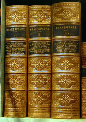Lot 549 - [BINDING] SHAKESPEARE, WILLIAM The Works Vols...