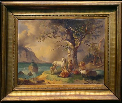 Lot 47 - After Friedrich Gauermann THE SHELTERING TREE...