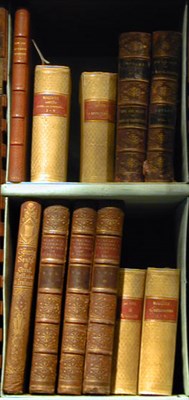 Lot 540 - [BINDINGS] Group of 11 vols, including,...