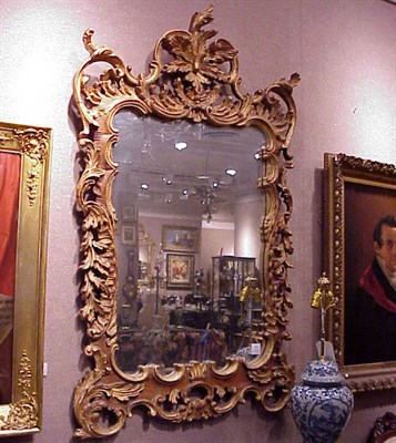 Lot 506 - Louis XVI Style Gilt-Decorated Mirror