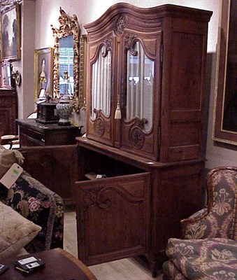 Lot 484 - Provincial Louis XV Style Pine Buffet du Corps