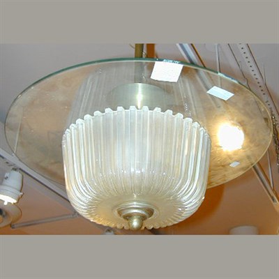 Lot 136 - Glass Chandelier Manufactured by Barovier Of...