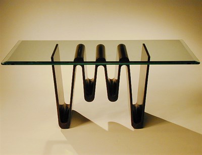 Lot 190 - Mahogany Squiggle Table