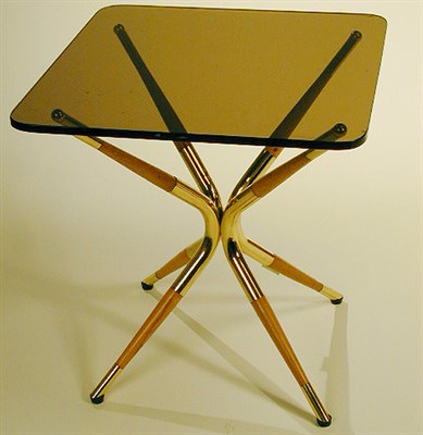 Lot 140 - Maple and Glass Low Table