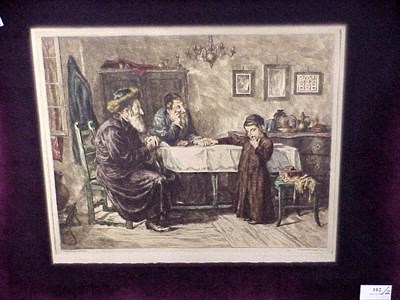 Lot 112 - After I. Kaufmann [INTERIOR SCENE]...