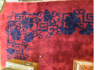 Lot 719 - Nichols Chinese Carpet China, circa 1925 The...