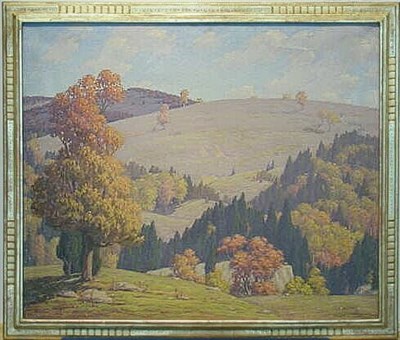 Lot 47 - Andrew Thomas Schwartz 1867-1942 HILLSIDE...