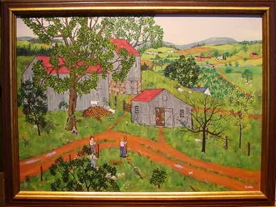 Lot 43A - Janis Price American, b. 1933 SETTING THE...
