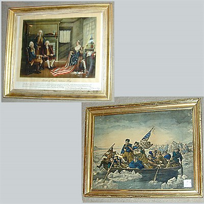 Lot 67 - After Emmanuel Leutze WASHINGTON CROSSING THE...
