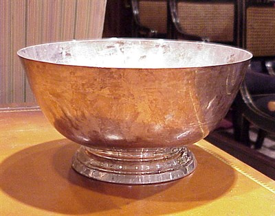 Lot 330 - American Sterling Silver Revere Style Bowl...