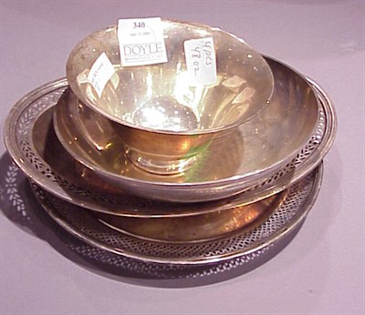 Lot 340 - Group of Four Tiffany & Co. Sterling Silver...