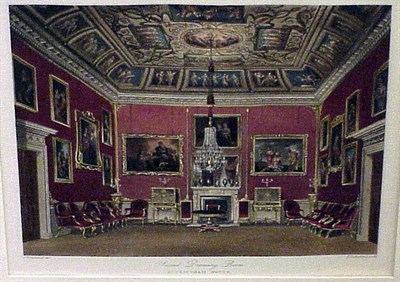 Lot 106 - After Stephanoff DRAWING ROOM, BUCKINGHAM...