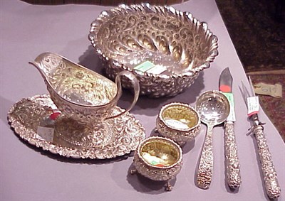 Lot 336 - Miscellaneous Group of Eight American Sterling...