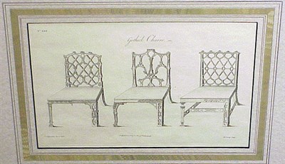 Lot 105 - After Thomas Chippendale [FURNITURE DESIGNS]...