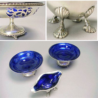 Lot 310 - Pair of American Sterling Silver Compotes Each...
