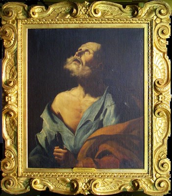 Lot 150 - Attributed to Giuseppe Ribera THE PHILOSOPHER...