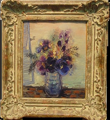 Lot 36 - Reuven Rubin Israeli, 1893-1973 STILL LIFE...