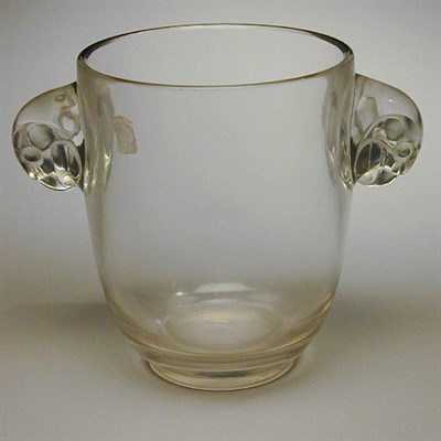 Lot 272 - Lalique Albert Colorless Glass Vase Designed...