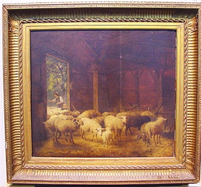 Lot 37 - Attributed to Charles Emile Jacque CORRALING...