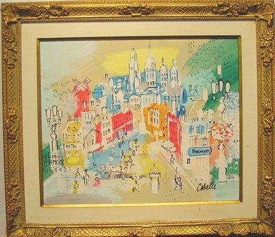 Lot 19 - Charles Cobelle French, 1902-1998 VIEW OF...