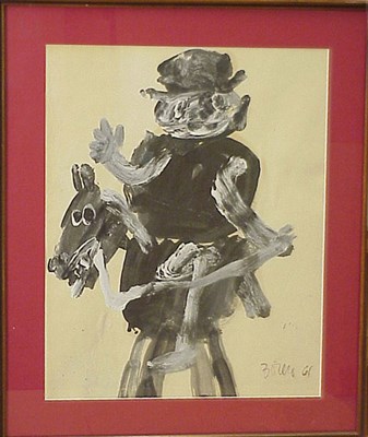 Lot 27 - Fernando Botero Columbian, b. 1932 HORSE AND...