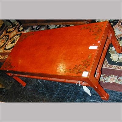 Lot 294 - Chinese Lacquered Low Table