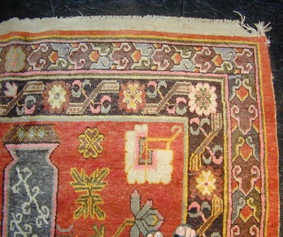 Lot 694 - Samarkand Rug East Turkestan, second quarter...