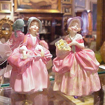 Lot 244 - Two Royal Doulton Porcelain Figures