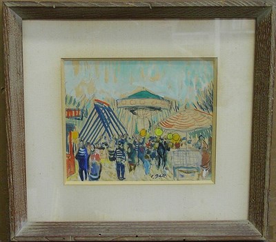Lot 56 - Francois Gall French, 1912-1987 THE CARNIVAL...