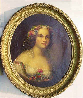 Lot 26 - Continental School 19th Century PORTRAIT OF A...